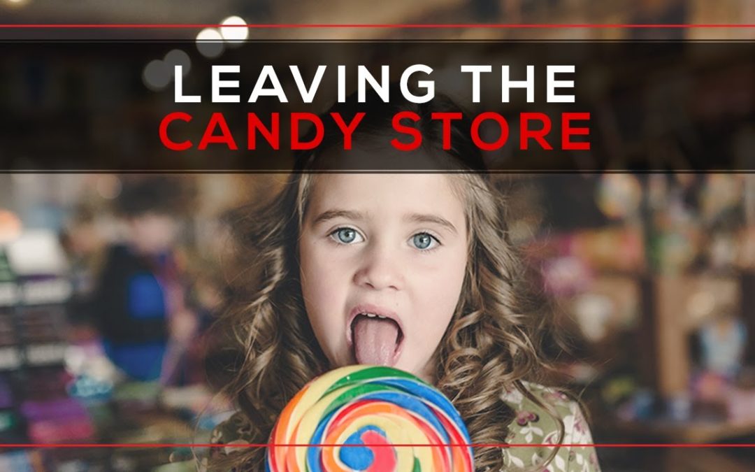 Leaving the Candy Store